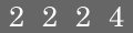 type in code